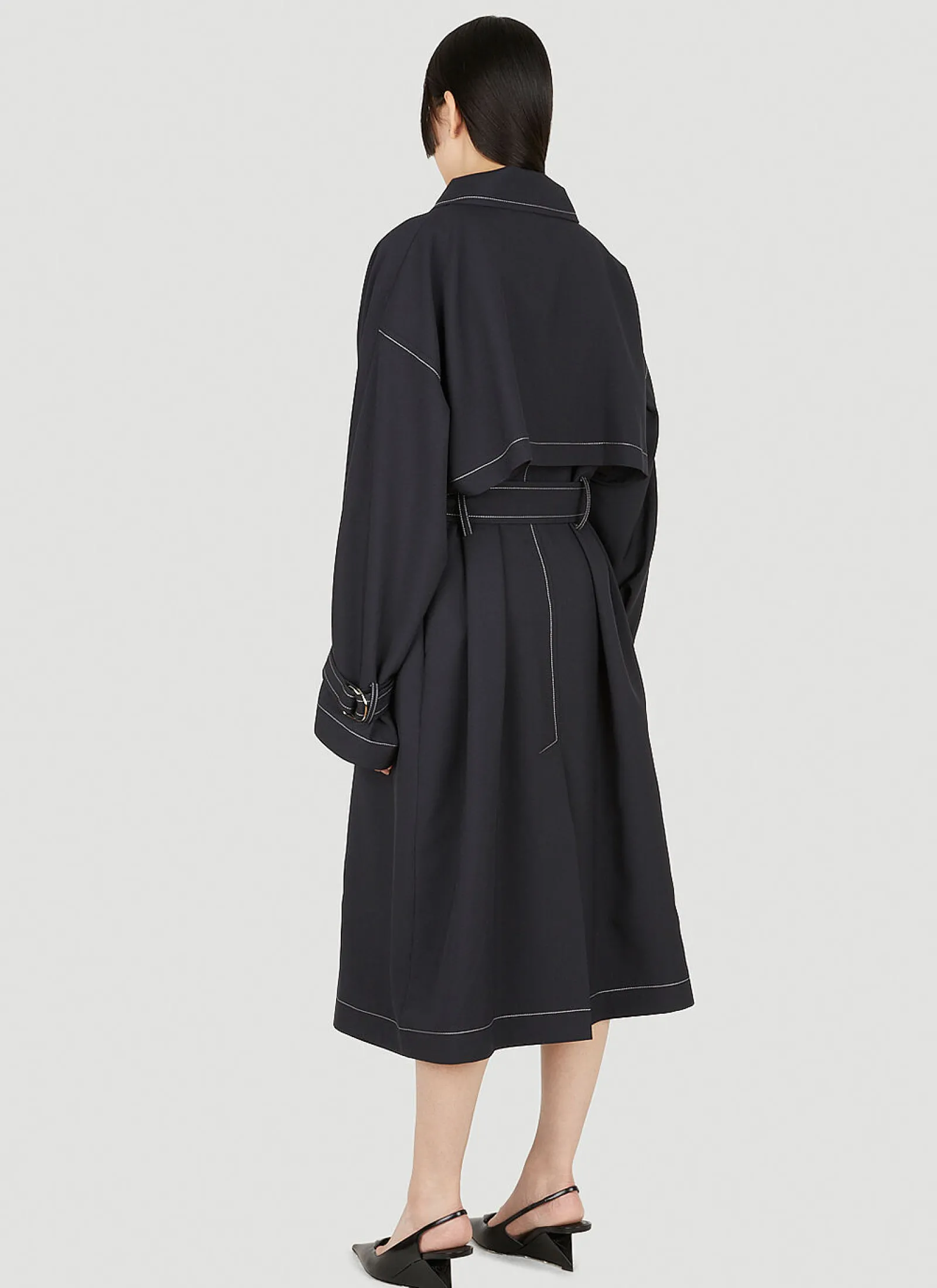 Oversize Trench Coat>Ester Manas New