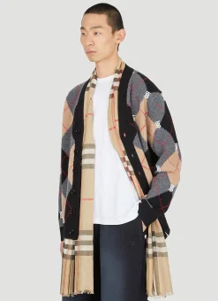 Men Burberry Scarves^Oversized Check Scarf