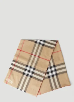 Men Burberry Scarves^Oversized Check Scarf