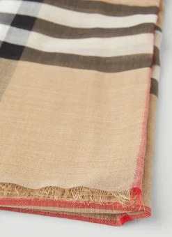 Men Burberry Scarves^Oversized Check Scarf