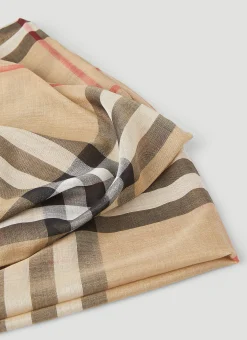 Men Burberry Scarves^Oversized Check Scarf