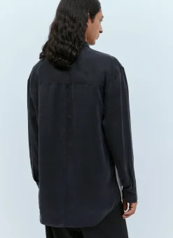 Men Song for the Mute Shirts^Oversized Colour Block Shirt