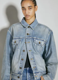 Oversized Denim Jacket>Saint Laurent Online