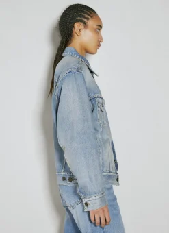 Oversized Denim Jacket>Saint Laurent Online