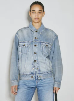 Oversized Denim Jacket></noscript>Saint Laurent Online