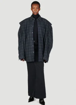 Oversized Detachble Shirt>Balenciaga Outlet