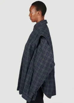 Oversized Detachble Shirt><noscript><img width=