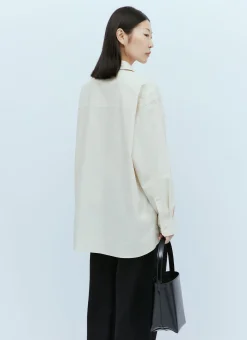 Oversized Long Sleeve Shirt></noscript>Lemaire New