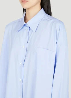 Oversized Poplin Shirt></noscript>Maison Margiela Hot