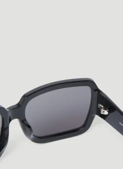 Men Dries Van Noten Sunglasses^Oversized Square Sunglasses