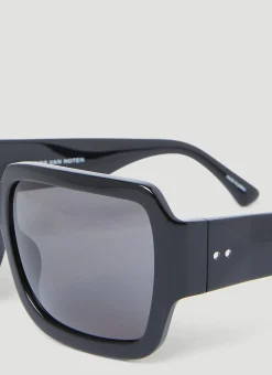 Men Dries Van Noten Sunglasses^Oversized Square Sunglasses