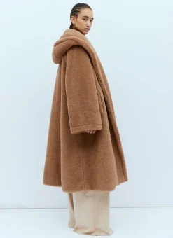 Oversized Teddy Wrap Coat>Max Mara Sale