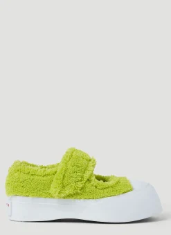 Pablo Furry Mary Janes>Marni New