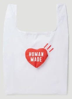 Men Human Made Tote Bags^Packable Heart Tote Bag