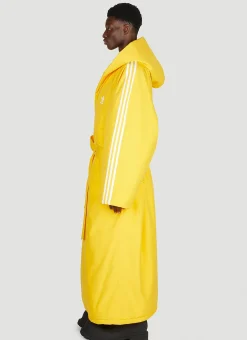 Men adidas x Balenciaga Coats^Padded Bathrobe Style Coat