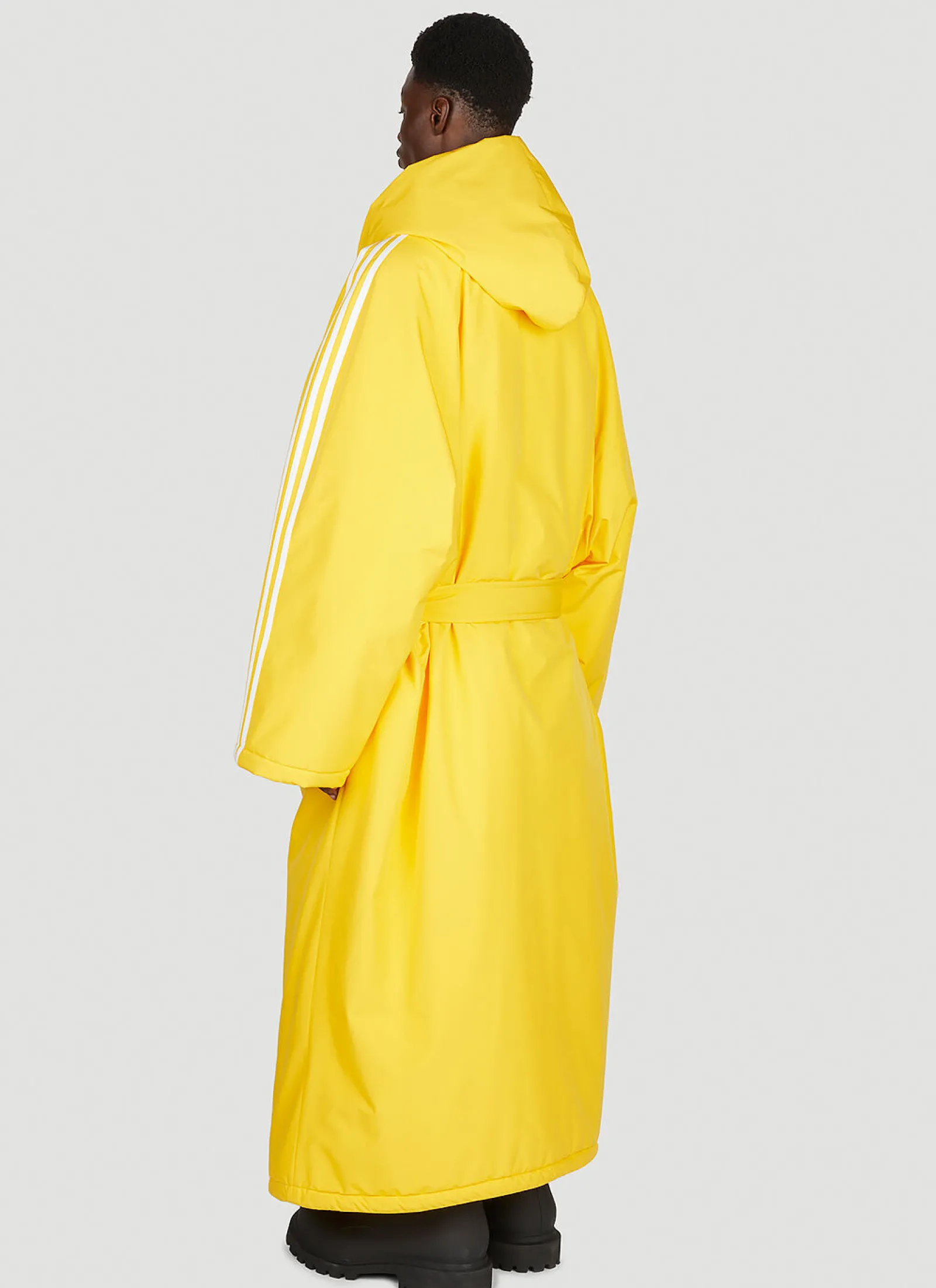 Men adidas x Balenciaga Coats^Padded Bathrobe Style Coat