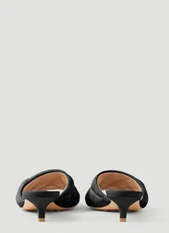 Padded Kitten Heel Mules><noscript><img width=