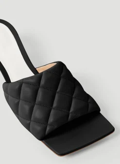 Padded Kitten Heel Mules><noscript><img width=