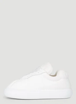 Padded Leather Sneakers></noscript>Marni Hot