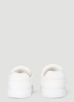 Padded Leather Sneakers></noscript>Marni Hot