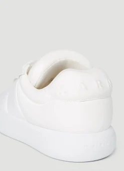 Padded Leather Sneakers></noscript>Marni Hot