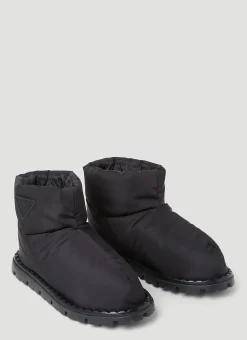 Padded Re-Nylon Booties>Prada Sale