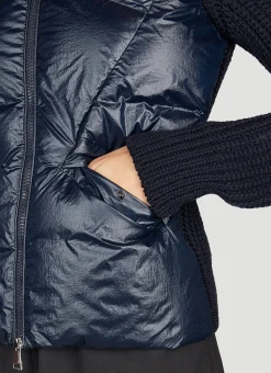 Padded Wool Cardigan><noscript><img width=