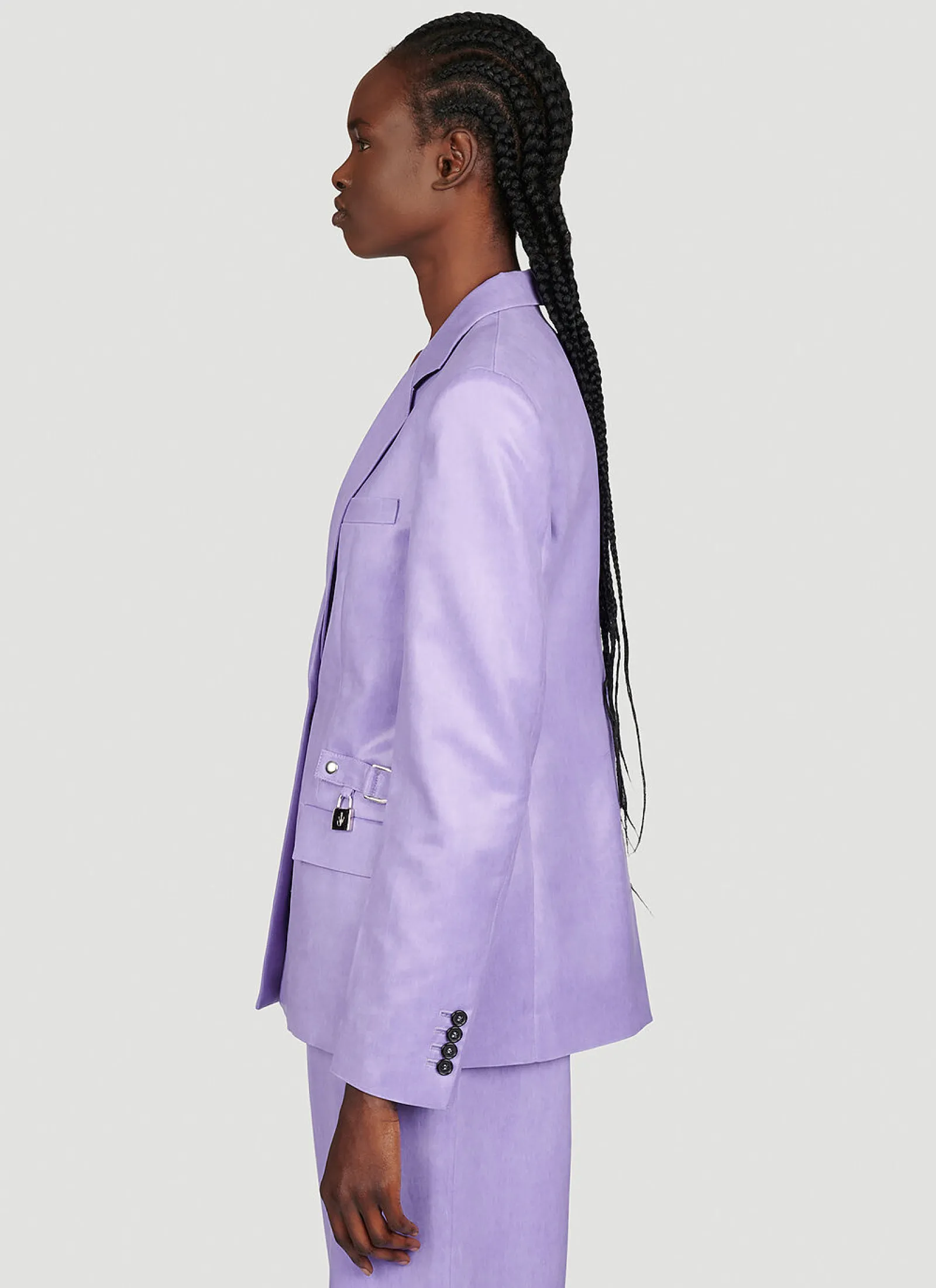 Padlock Strap Suit Single Breasted Blazer>JW Anderson New