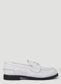 Painted Penny Loafers>Miu Miu Sale