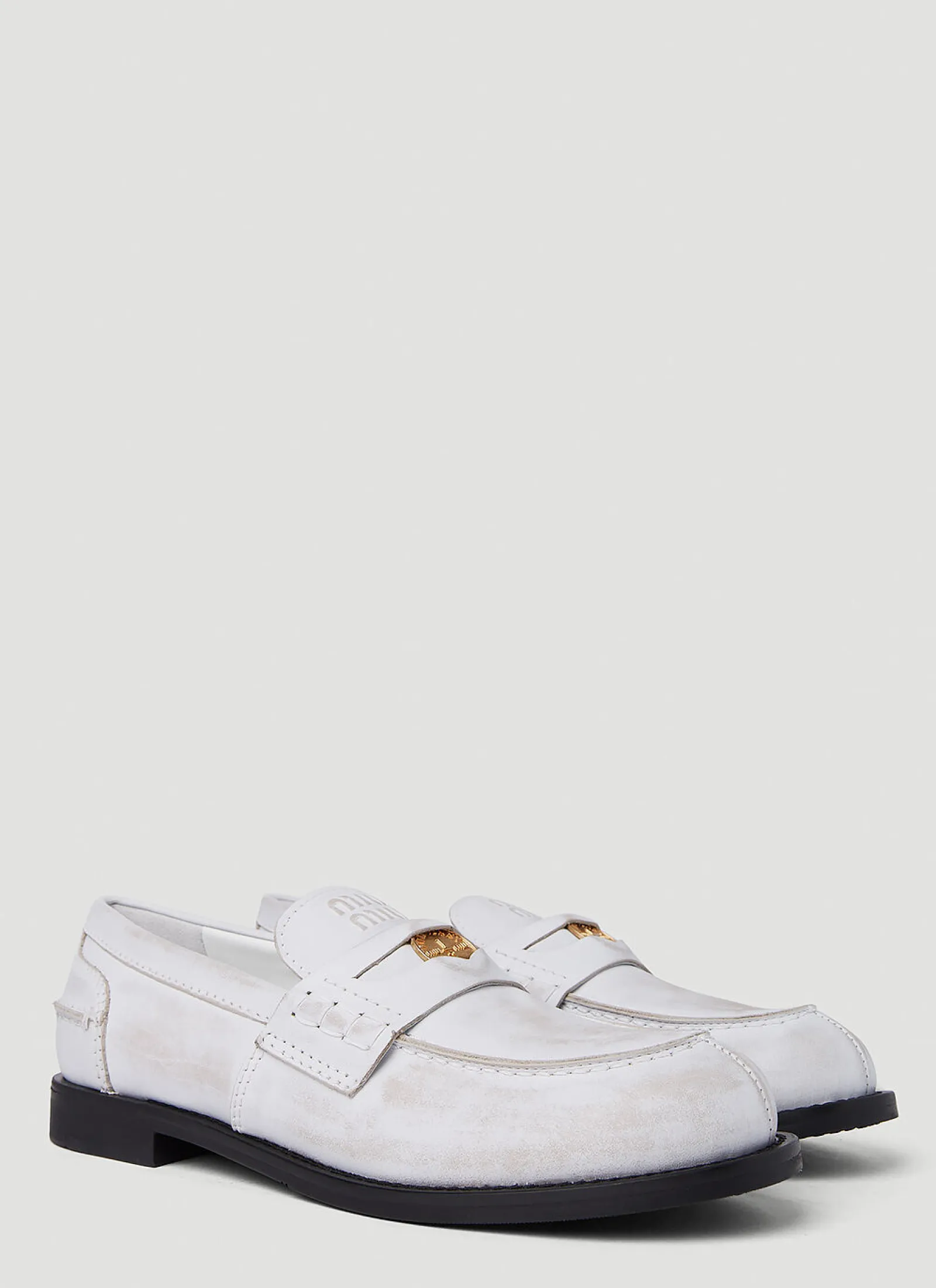 Painted Penny Loafers>Miu Miu Sale