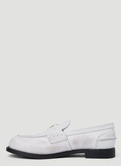 Painted Penny Loafers><noscript><img width=