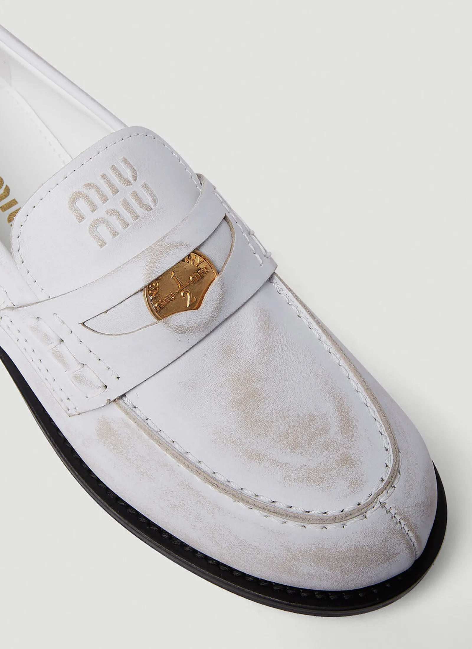 Painted Penny Loafers>Miu Miu Sale