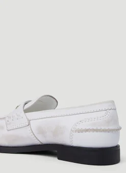 Painted Penny Loafers><noscript><img width=