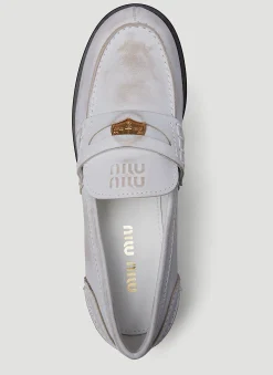 Painted Penny Loafers><noscript><img width=