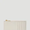 Men Saint Laurent Wallets & Cardholders^Painted Zip Top Card Holder