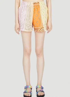 Paisley Motif Shorts>Arizona Love Online