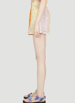 Paisley Motif Shorts></noscript>Arizona Love Online