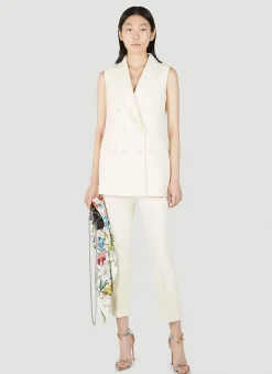 Pallida Double Breasted Sleeveless Blazer>Max Mara Outlet