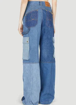 Panel Cargo Jeans><noscript><img width=