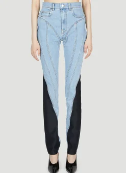 Panel Jeans>Mugler
