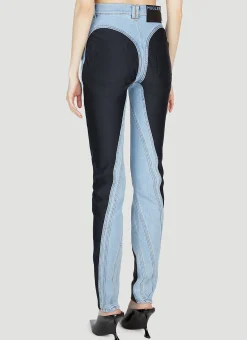 Panel Jeans></noscript>Mugler