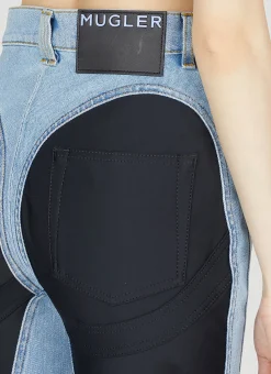 Panel Jeans></noscript>Mugler