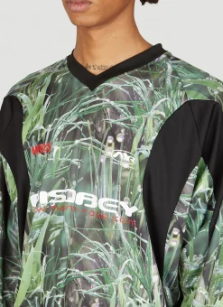 Men Martine Rose Tops^Panelled Football Jersey Top