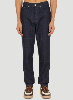 Men Lanvin Jeans^Panelled Jeans