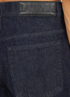 Men Lanvin Jeans^Panelled Jeans