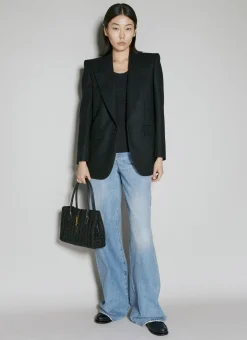 Panier Rectangular Basket Shoulder Bag>Saint Laurent Hot