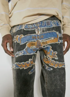 Men Y/Project Jeans^Paris' Best Patch Jeans