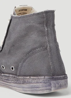 Men Maison Mihara Yasuhiro Sneakers^Past Sole Overdyed High Top Sneakers