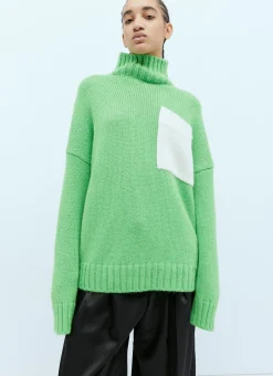Patch Pocket Knit Sweater></noscript>JW Anderson Clearance