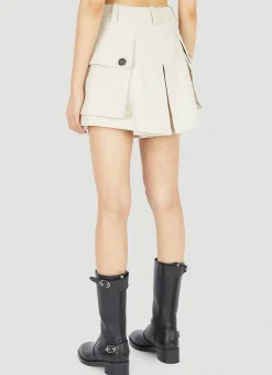 Patch Pocket Shorts><noscript><img width=